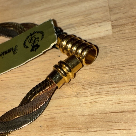 Premier Design Multicolor Twisted Herringbone Bracelet Magnetic Closure - Picture 3 of 7